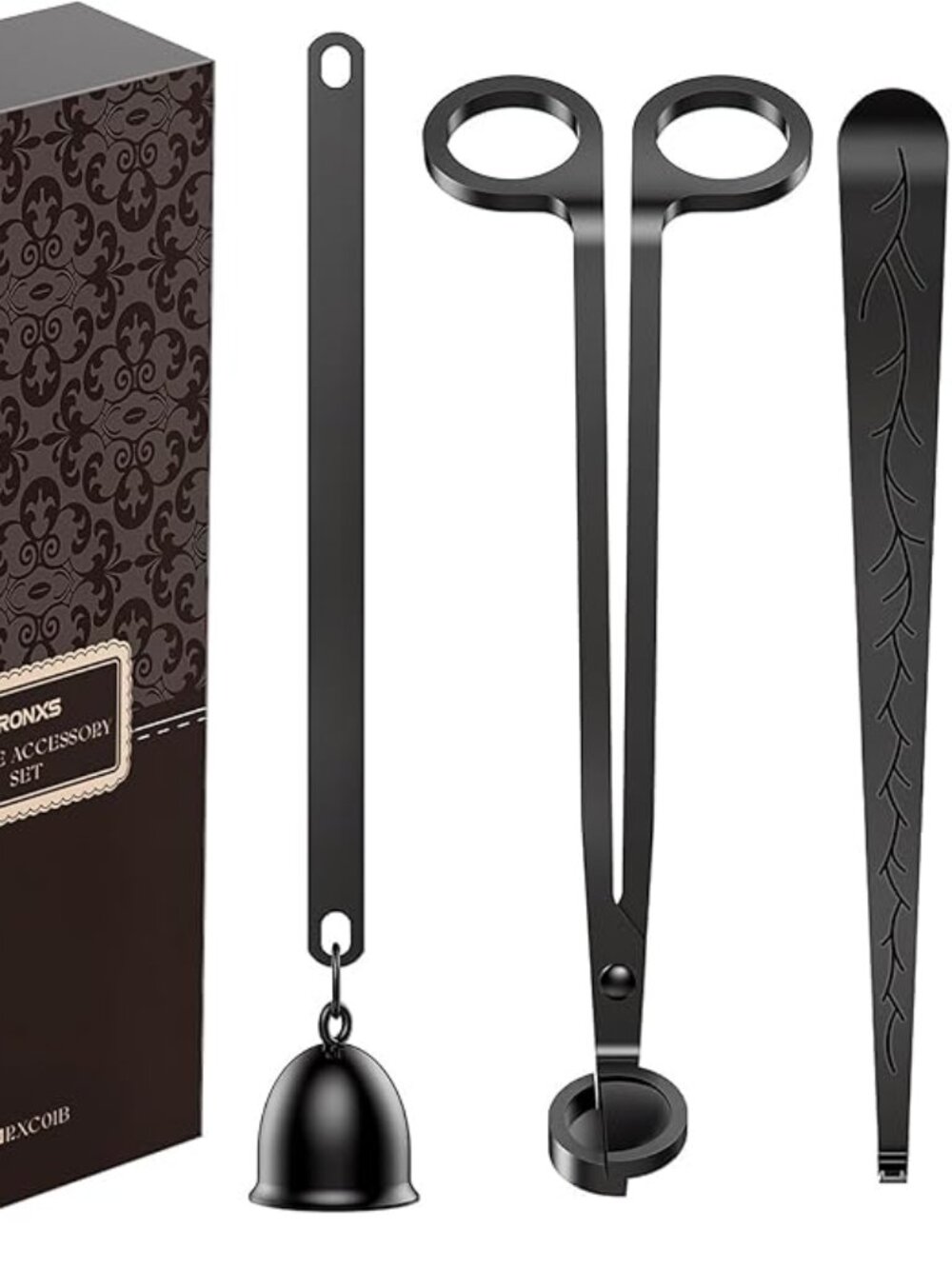 RONXS Candle Accessory Set-Black